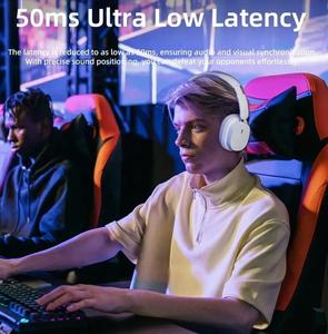 वायरलेस गेमिंग हेडफ़ोन फोल्डेबल पोर्टेबल डिजाइन नरम इयरमफ, शोर रद्द - Product Image 6