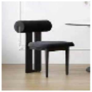 Chaise de salle à manger en bois moderne et simple 37798 - Product Image 1