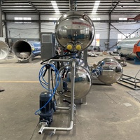 Machine de cornue de stérilisation semi-automatique la plus vendue à bas prix paquet souple vapeur/acier inoxydable électrique opération facile