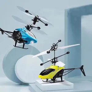 Giocattolo aereo telecomandato per esterno giocattolo elicottero sospeso a induzione per bambini