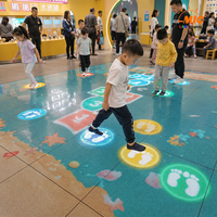 Écran LED de sol gamifié MICLED P2.6 P3.91, panneau interactif pour l'éducation, musée pour enfants, centre STEAM, 8K HDR