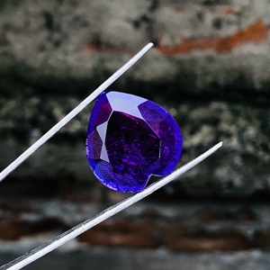 พลอยแซฟไฟร์สีฟ้าธรรมชาติรูปหัวใจอัญมณีจากอัฟกานิสถานกำเนิดหินหลวมสำหรับจี้ผลิตภัณฑ์จำนวนมาก - Product Image 5