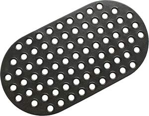 ALL PRIDE 29X15 Inch Modern PVC Tapis de bain antidérapant pour douche et baignoire Tapis de bain ovale noir pour enfants âgés Salle de bain élégante - Product Image 5