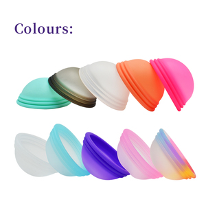 Disques menstruels réutilisables Furuize en silicone médical 100 %, bleus, classiques, souples, pour hommes – Fabricants de disques menstruels - Product Image 2
