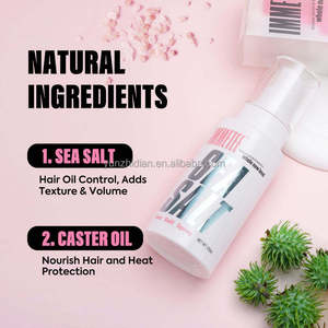Spray au sel de mer professionnel 120 ml pour texturiser et donner du volume aux cheveux, non gras, longue tenue, pour des ondulations de plage, spray coiffant pour hommes - Product Image 6