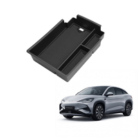 Boîte de rangement pour console centrale BYD Sealion 7, organiseur d'accoudoir, accessoires intérieurs ABS, rangement pour voiture