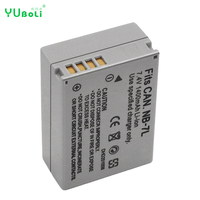 Batterie de remplacement Li-ion NB-7L 7.4V 1400mAh pour appareil photo numérique Canon PowerShot G10 G11 G12 SX30 IS