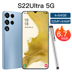 6,7 pulgadas 32 + 64MP AI Artificial 6800mAh Memoria grande Desbloqueo facial Reconocimiento <span class=keywords><strong>2022</strong></span> Precio bajo Android 12 5G Smartphone S22Ultra - Product Image 2