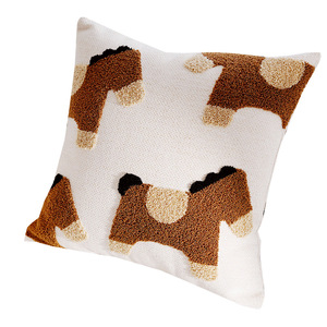 Ban Đầu Dễ Thương Phim Hoạt Hình Vòng Đơn Giản Đệm Gối Cho Trẻ Em Bộ Đồ Giường Cho Pony Sofa Bay Cửa Sổ Giường Ngựa Thú Nhồi Bông Đồ Chơi - Product Image 6