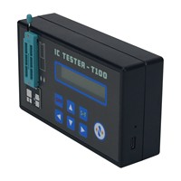 Testeur de circuits intégrés numérique pour circuits logiques, optocoupleurs, diodes, transistors et amplificateurs opérationnels