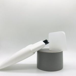 Cuidado de la piel tubo de embalaje cosmético tubo de plástico PE con peine cepillo aplicador - Product Image 5