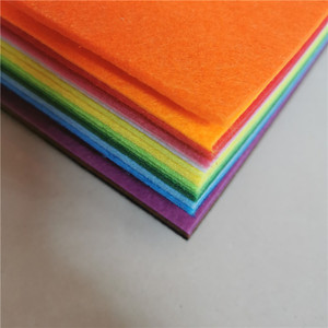 Fieltro de poliéster no tejido de 2mm y 3mm de grosor, con base de clip <span class=keywords><strong>BB</strong></span> de gota de agua, materia prima para accesorios de cabello hechos a mano - Product Image 4