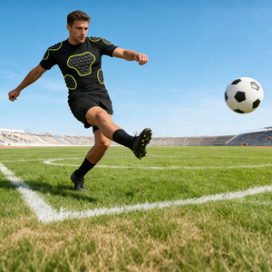 Protector de Pecho para Hombre, Camiseta de Compresión Acolchada para Fútbol, Béisbol, Esquí, Ciclismo y Deportes al Aire Libre - Product Image 6