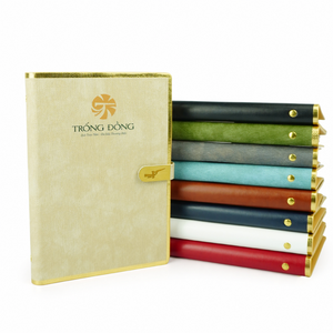 Custom Logo A5 PU Leather Ring <b>Binder</b> <b>Notebook</b> Refillable Business Organizer Corporate Gift OEM ODM Manufacturer - Product Image 4