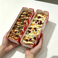 Boîte à pizza personnalisée, boîte à pizza rectangulaire pour pâtes cuites à la cuiseur, mini boîte à pizza, boîte à pizza de 12 pouces