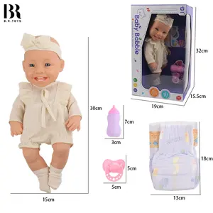 Cheapest 12" Realistic Soft Vinyl Lifelike Full Silicon Doll Made In China Silicone Baby Reborn Dolls vinyl reborn doll