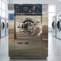 fully automatic washing and elution machine unit designed for hotel laundries; it is made of 304 stainless