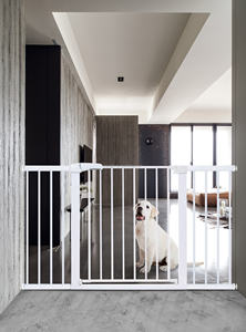 Porte de fermeture automatique de clôture de bébé montée sous pression pour l'enfant infantile animal de compagnie enfant en bas âge sécurité <span class=keywords><strong>escalier</strong></span> bébé porte - Product Image 6