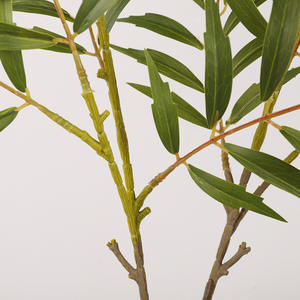 Real-touched Single Long-branch <span class=keywords><strong>Palma</strong></span> Leaves Fotografía Accesorios de paisajismo Decoración DE BODA Ramas simuladas - Product Image 3
