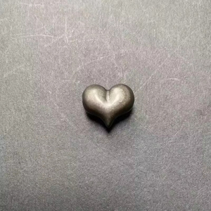 Cristal Natural de Obsidiana Plateada en Forma de Corazón, Piedra Curativa para Decoración, Precio al por Mayor - Product Image 2