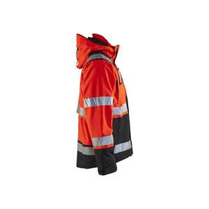 Blaklader-498719875599XXXL แจ็คเก็ตเปลือก Hi-Vis สีแดง/สีดำ-EAN 7330509435021 HI-VIS Workwear - Product Image 5