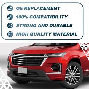 Parachoques Delantero para Chevrolet Range Rover con Rejilla y Protectores de Esquina, Versión Estadounidense 2022-2024, Reemplazo Ensamblable - Product Image 5