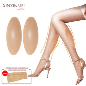Xinxinmei OEM/ODM Coussinets de mollet en silicone adhésifs en forme de goutte d'eau et correcteur, souples, invisibles, pour le modelage et le redressage des jambes, et pour le maintien de la poitrine - Product Image 1
