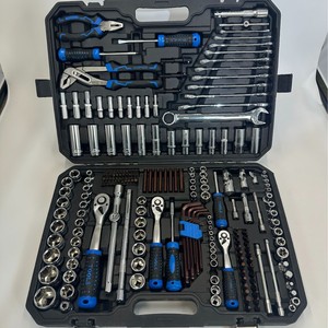 Auto Repair Tool Set 218 Piece 1/2 In <b>Socket</b> Drive With <b>Ratchet</b> And Wrench For Car And Home Repair - Product Image 2