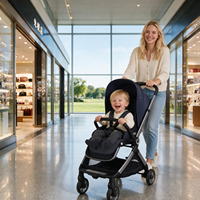 Poussette multifonction best-seller avec nacelle et siège combinés, landau pour bébés de la naissance à 3 ans