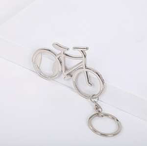 תיק פותחן אופניים בקבוק בירה מתכת עתיק מותאם אישית עם מפתח צבע אופניים בקבוק פותחן שרשרת מפתח - Product Image 5