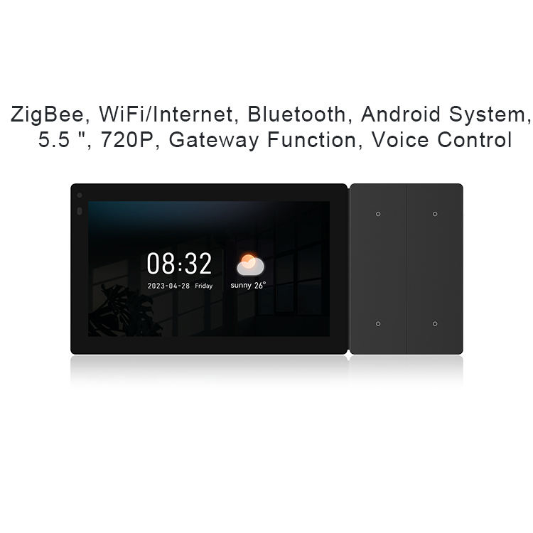 WiFi + Zigbee + ระบบ Android + การควบคุมด้วยเสียง + 5.5นิ้ว