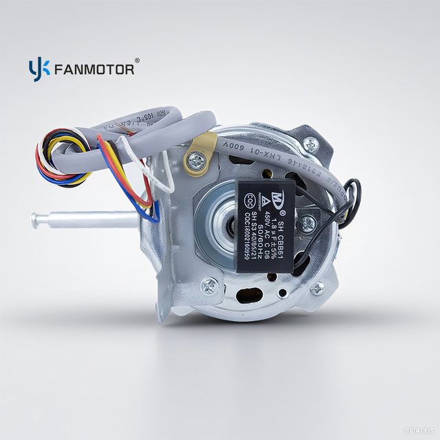 7118mm Universal Driving 60W Asynchronous Explosion-Proof Silver Case AC Wall Fan Motor Electric 220V