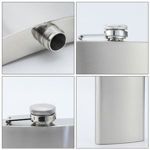 Mini gourde de hanche 8oz en acier inoxydable 2025 avec logo personnalisé pour cadeaux promotionnels - Product Image 5