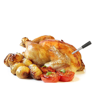 Thermomètre de cuisson Bluetooth Smart Grill longue distance Thermomètre à viande numérique sans fil avec Bluetooth