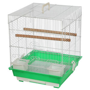 Grasparkiet Vogelkooi Grote Roestvrij Staal Galvaniseren Kooi Spreeuw Brother Smeedijzeren Papegaaienkooi - Product Image 2