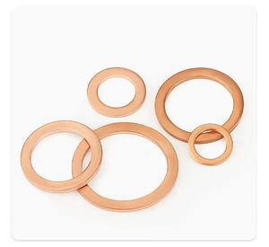 Arandela plana de cobre métrica premium mejorada para juntas, precio de arandela de cobre - Product Image 6