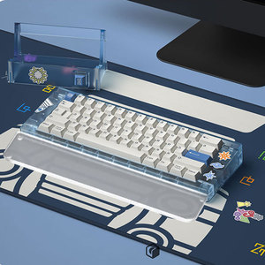 JAYI Factory Custom Made Clear Acrylic Keyboard <strong>Wrist</strong> <strong>Rest</strong> - Product Image 3