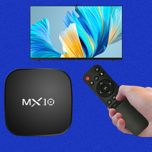 Vente chaude décodeurs MX10 Tv Box Android 13 4K 3D Smart TV Box Avec 2.4G 5G WiFi <span class=keywords><strong>Télévision</strong></span> TV Stick - Product Image 2