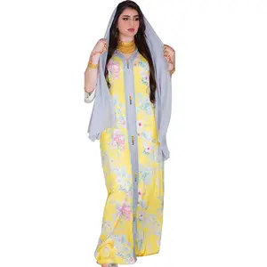 Muslim dress elegant jilbab islamic clothing abaya brands hijab for sale dubai abaya black price
