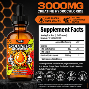 Gouttes de créatine liquide OEM en gros 1500mg chlorhydrate haute biodisponibilité pour l'entraînement musculaire et l'amélioration des performances - Product Image 2