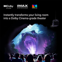 Proyector de Cine en Casa 4K C3Ultra Versión Highlight 2026, 3200 Lúmenes CVIA, Láser Tricolor, IMAX con Decodificación Dolby