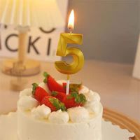Digital 0-9 Alter Feier Kuchen Dekorieren liefert Geburtstags kerzen für Party dekorationen und Back dekorationen