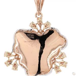 Impresionante Colgante de Diamantes en Oro para Mujer, Brillo Clásico y Elegante, Joyería Fina, Regalo para Bodas y Fiestas - Product Image 2