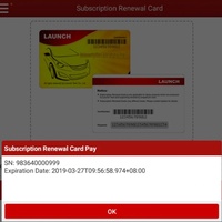 Tarjeta de Renovación Anual de Suscripción para Actualización de Software Launch X431 IMMO, Activación y Programación de Llaves IMMO Off