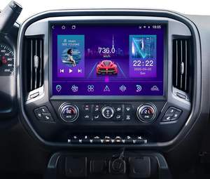 13,1 Zoll <span class=keywords><strong>4</strong></span> 32g <span class=keywords><strong>Android</strong></span> 13 Autoradio mit Touchscreen GPS Navigation HD-<span class=keywords><strong>Display</strong></span> für Chevrolet Silverado GMC Sierra 2014-2018 - Product Image 1