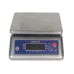 Thép không gỉ bảng có trọng lượng quy mô 15kg 30kg điện tử xách tay điện Cá scraper không thấm nước cá Quy mô <span class=keywords><strong>Remover</strong></span> - Product Image 4
