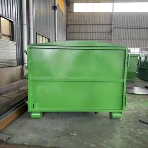 Contenedor de Basura con Gancho de Elevación Tipo Bañera de 20 Yardas, Contenedor de Basura con Gancho de Cable, Certificado CE, Material Q235/Q345, <span class=keywords><strong>DUOJIN</strong></span> XS-128 - Product Image 5