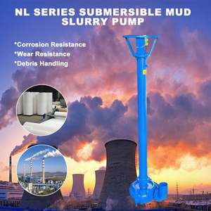Bomba Sumergible de Alta Presión para Aguas Residuales, Bomba de Lodos Sumergible de Hierro Fundido, Bomba Centrífuga Vertical para Dragado - Product Image 5