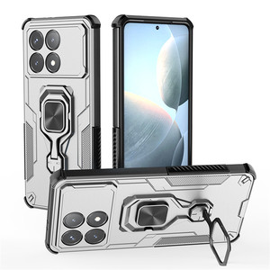 Coque de téléphone porte-anneau magnétique de luxe pour Redmi K70 5G/ POCO F6 Pro couverture antichoc - Product Image 2