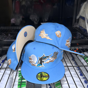 Casquettes de baseball ajustées unisexe en gros avec broderie 3D, design classique flèche de Cupidon à six panneaux, toutes saisons, taille 56-58CM, 100% coton - Product Image 6